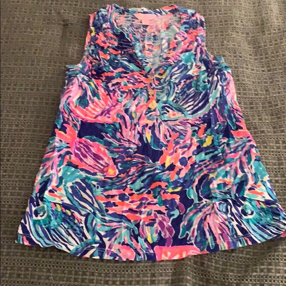 Lilly Pulitzer Tops - Lilly Pulitzer Essie Top Lilly Pulitzer Tops - Lilly Pulitzer Essie Top